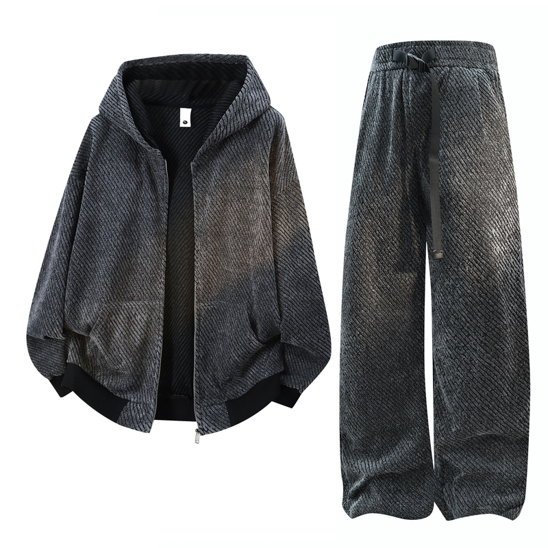 Men'S Fashion Clothing - Men's Casual 2-Piece Sportswear Set Streetwear