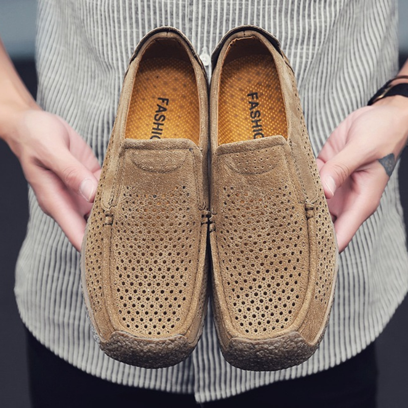 Suede Loafers Men - Men Loafers High-quality Slip in Casual