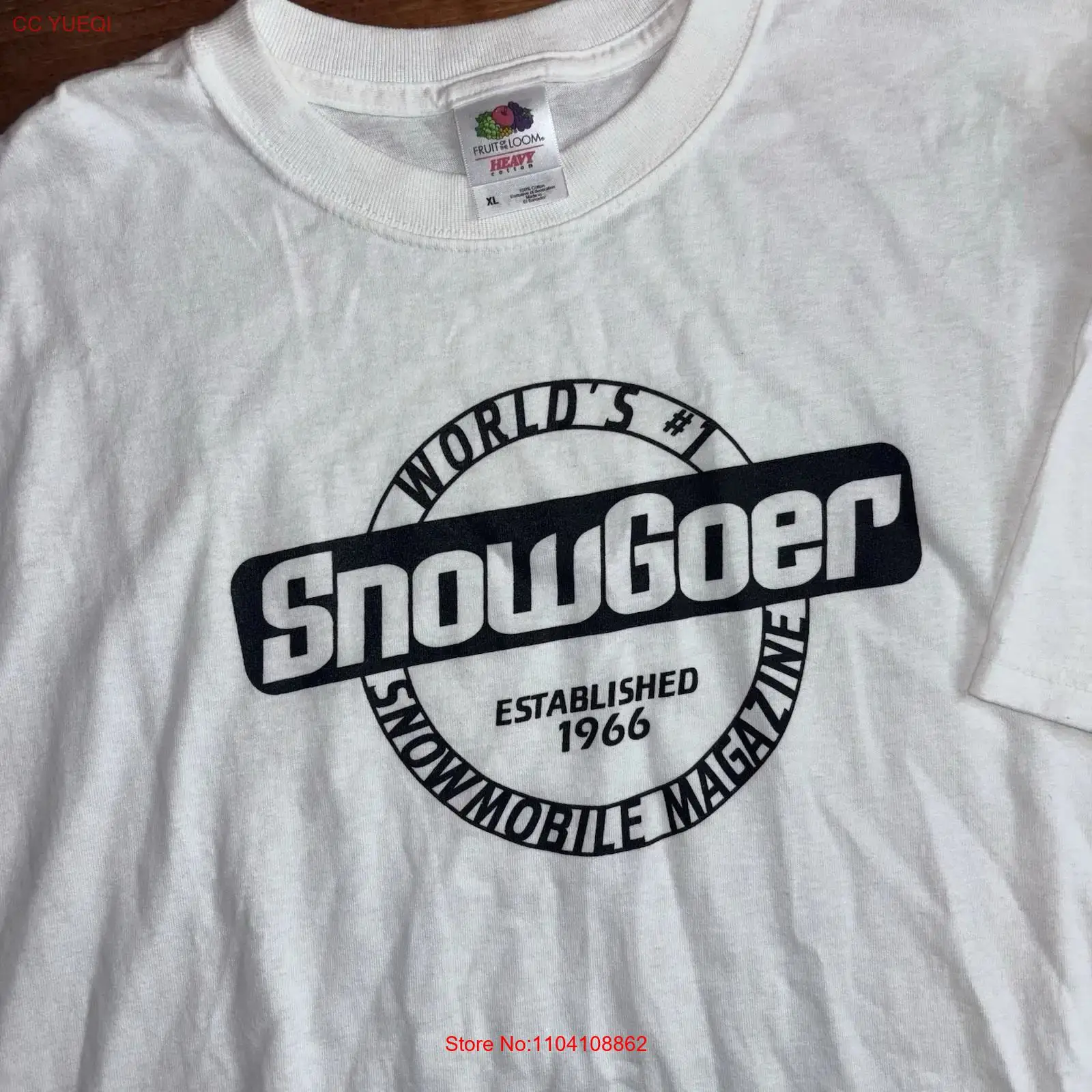 Mens Fashion Magazines - SnowGoer Magazine T Shirt Men's XL