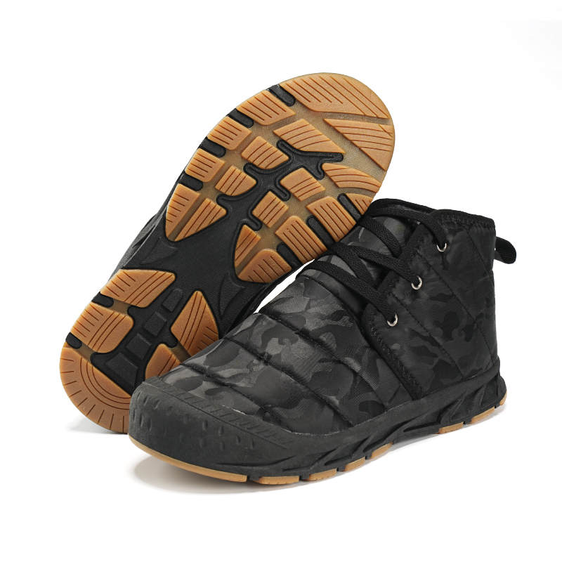 Men'S Fashion Hiking Boots - New winter men's fashionable fleece warm