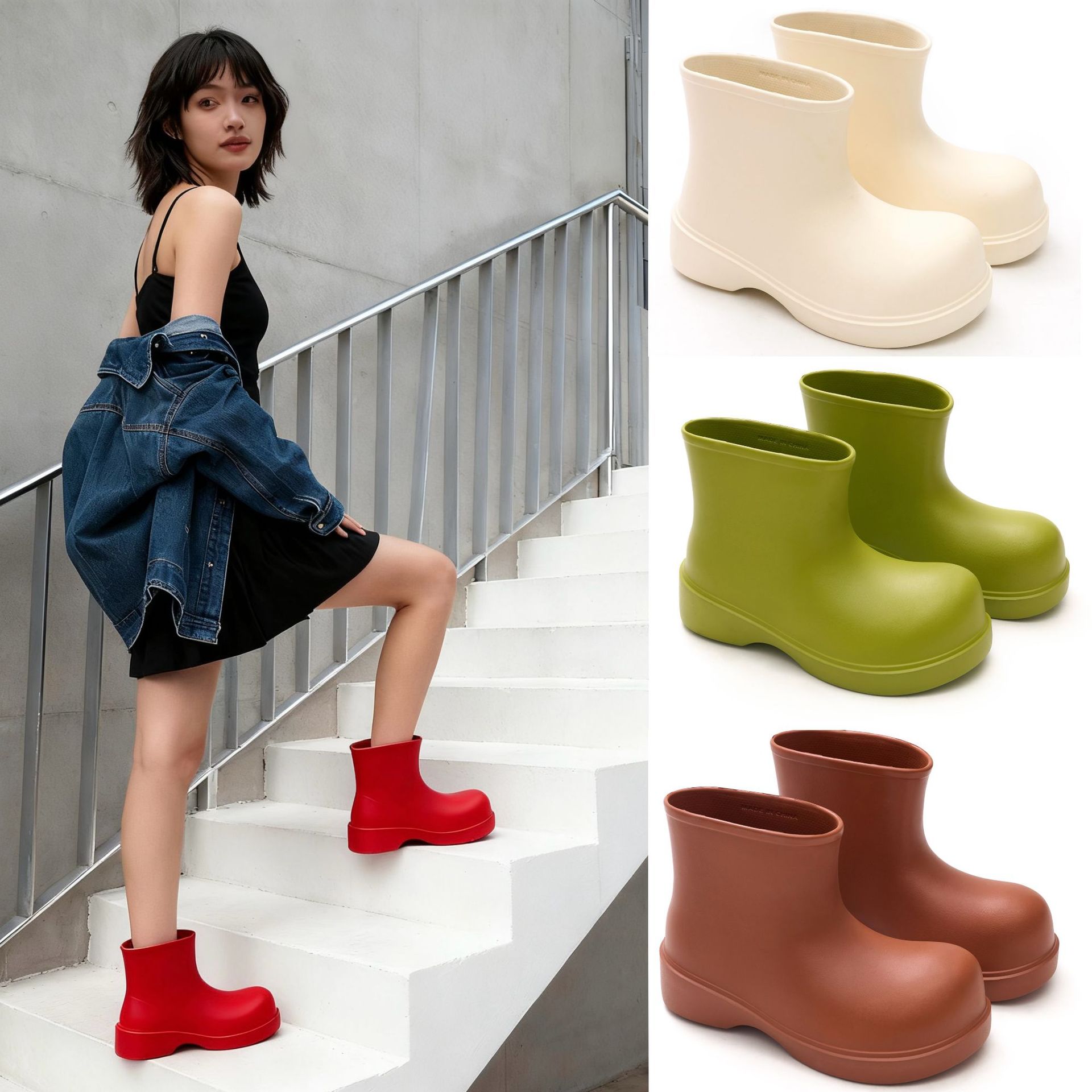 Men'S Fashion Korea - Korean rain boots 2025 women's short