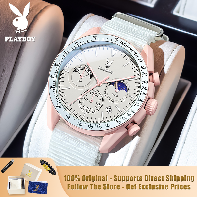 Men'S Fashion Luxury Brands - PLAYBOY 3508 Brand original authentic watches