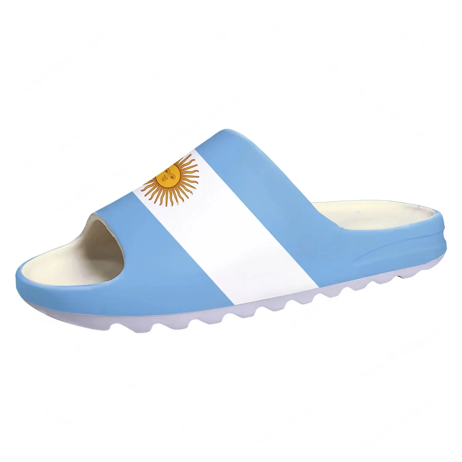 Men'S Fashion Shoes - Argentine Flag Soft Sole Sllipers Home