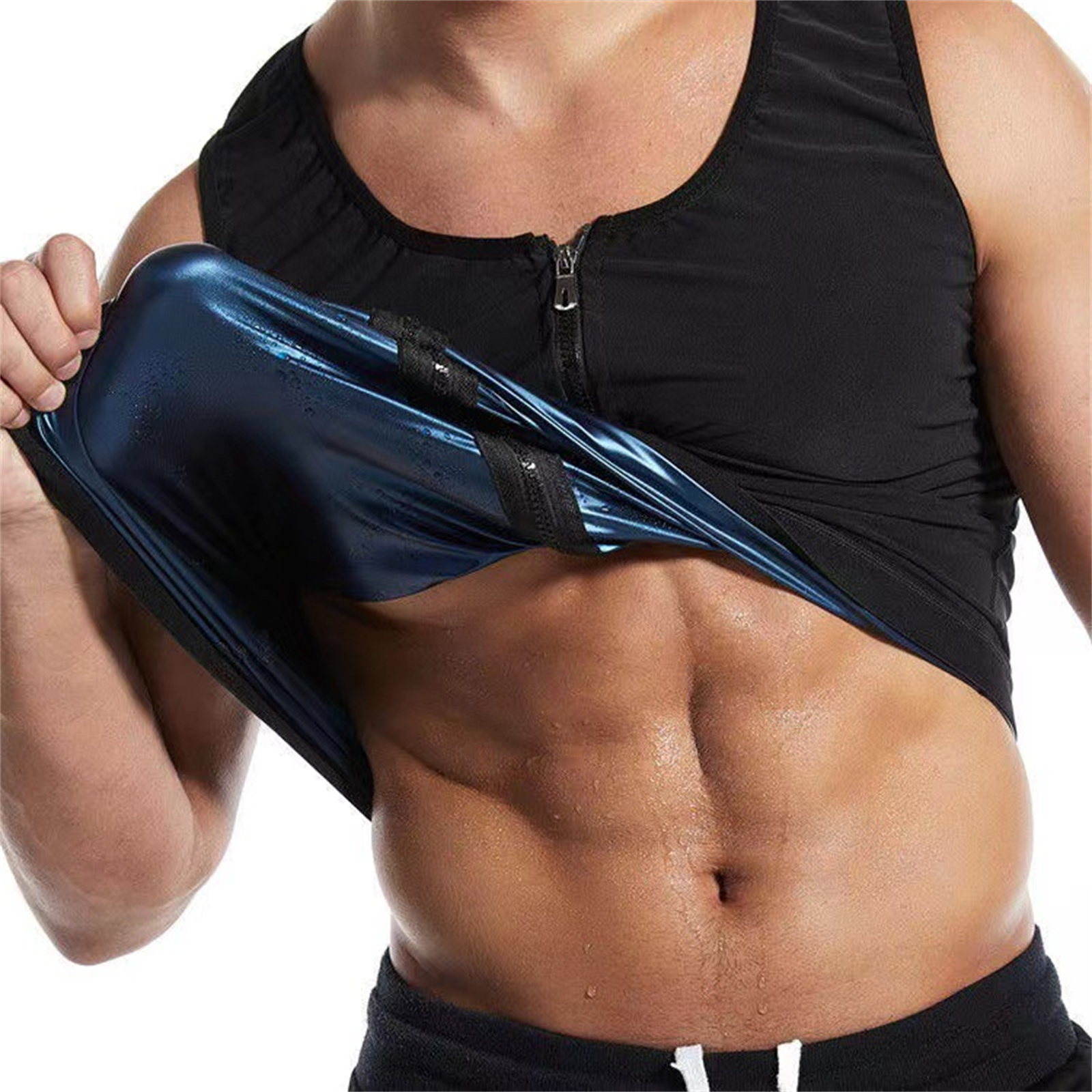 Compression Shirt Workout - 1pcs Sauna Sweat Suits Shirt Vest