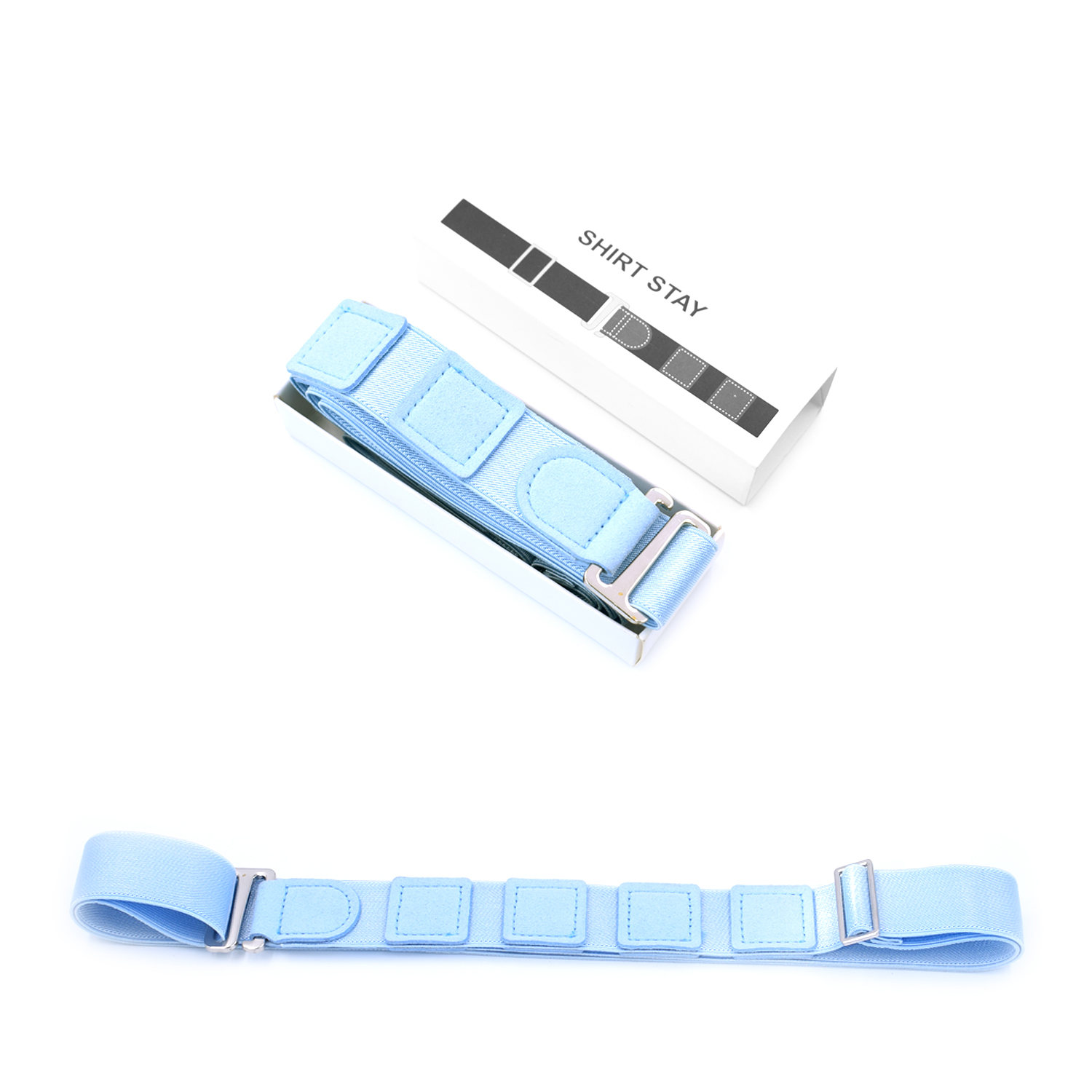 Men'S Fashion Lk - Fashion Wide Elastic Shirt Garters to