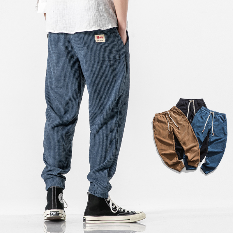 Men'S Fashion Pants 2025 - 2025 New Spring Autumn Japanese loose