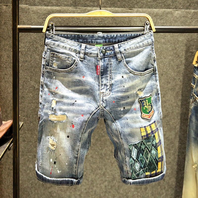 Men'S Fashion Pants 2025 - 2025 Summer New Fashion Trend Printed