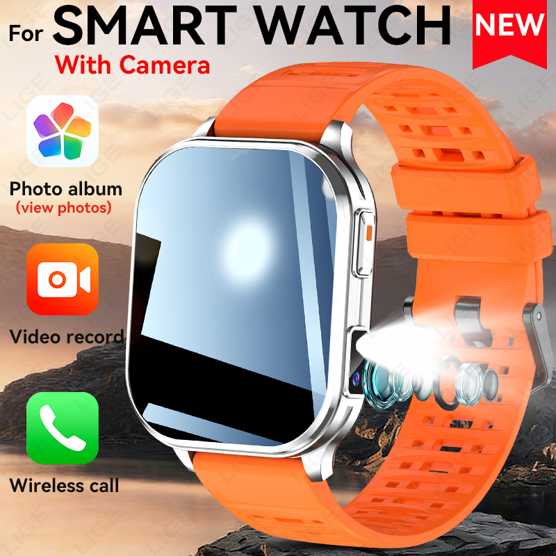 Men'S Fashion Week 2026 - LIGE 2026 Camera Smart Watch Men
