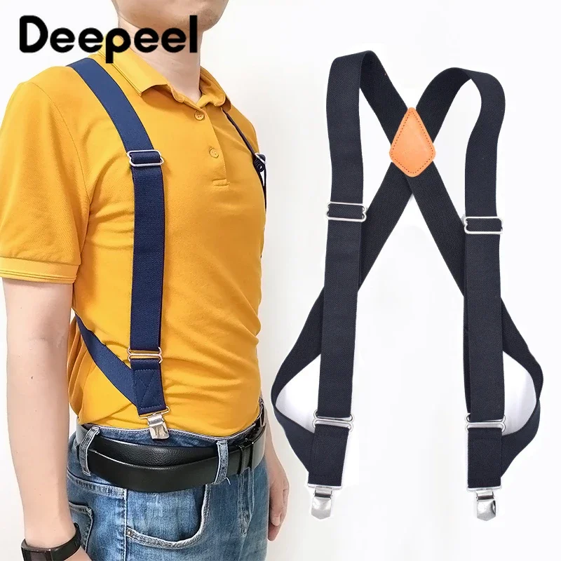 Suspenders Clip Men - 1Pc 3.5X125cm Mens Suspenders 2 Clips