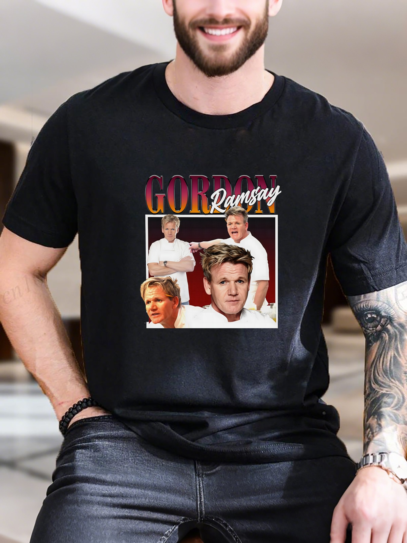 Mens Fashion Magazines - New Arrival Fashion Print Men's T-Shirt
