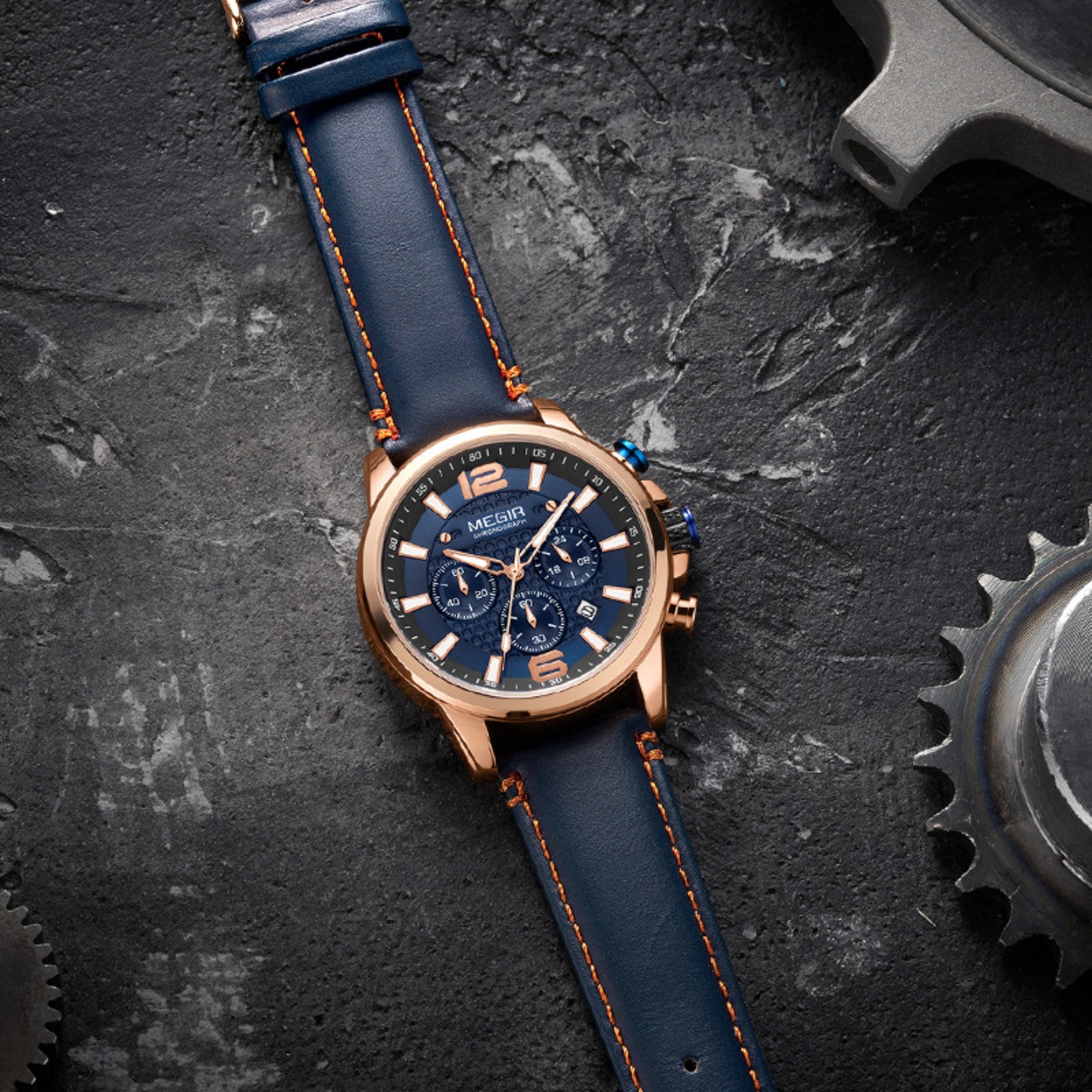 Men'S Fashion Luxury Brands - MEGIR 2020 Luxury Watches Men Top