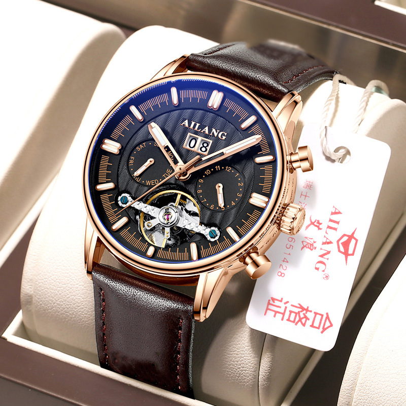Men'S Fashion Week 2026 - AILANG 2026 New Fashion Tourbillon Men