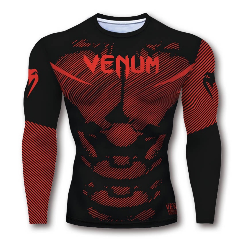 Dragon Pattern Long Sleeve Com – Compression Shirt Workout Bewertung und Preis