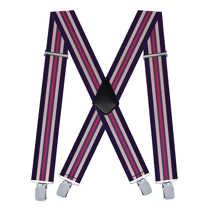 Stripes Men's Suspenders X Bac – Suspenders Clip Men Bewertung und Preis