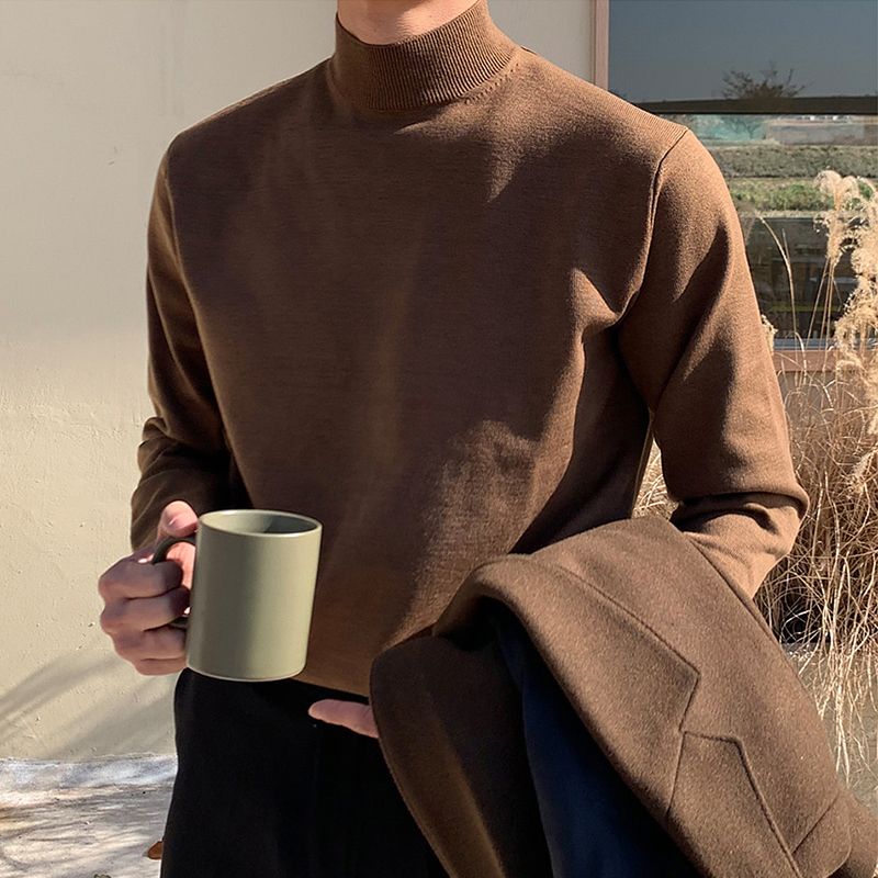 Half-turtleneck Sweater for Me – Men'S Fashion Korea Bewertung und Preis