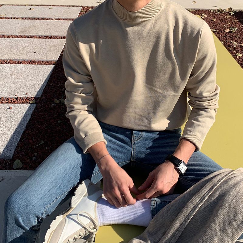 Half-turtleneck Sweater for Me – Men'S Fashion Korea Bewertung und Preis