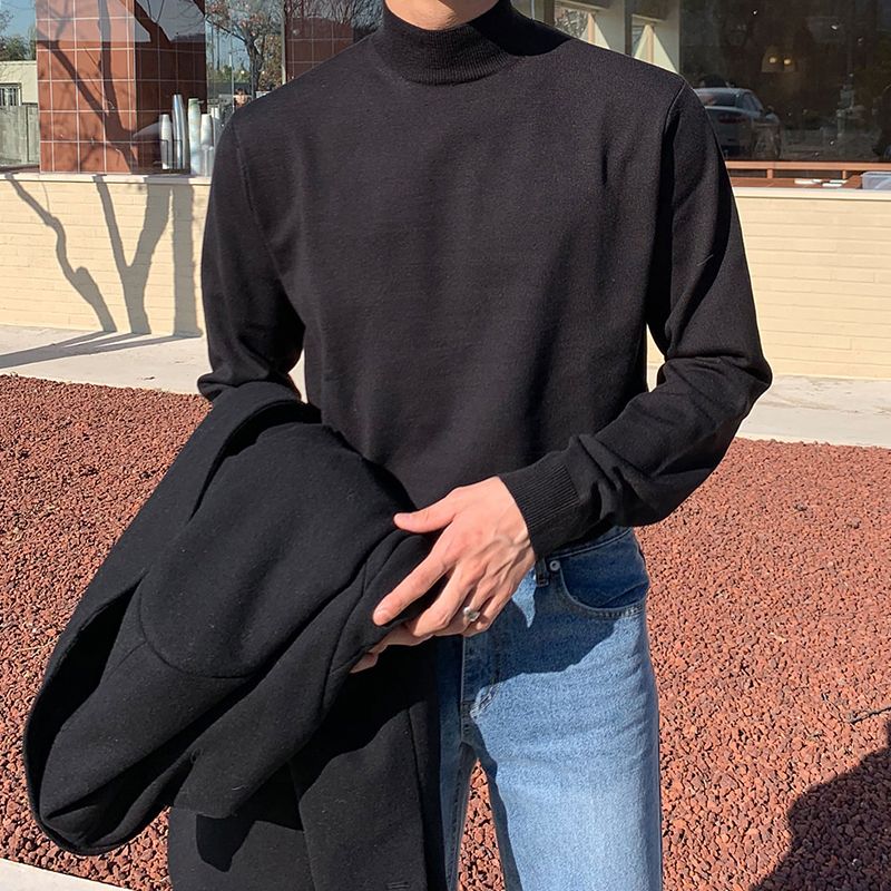 Half-turtleneck Sweater for Me – Men'S Fashion Korea Bewertung und Preis