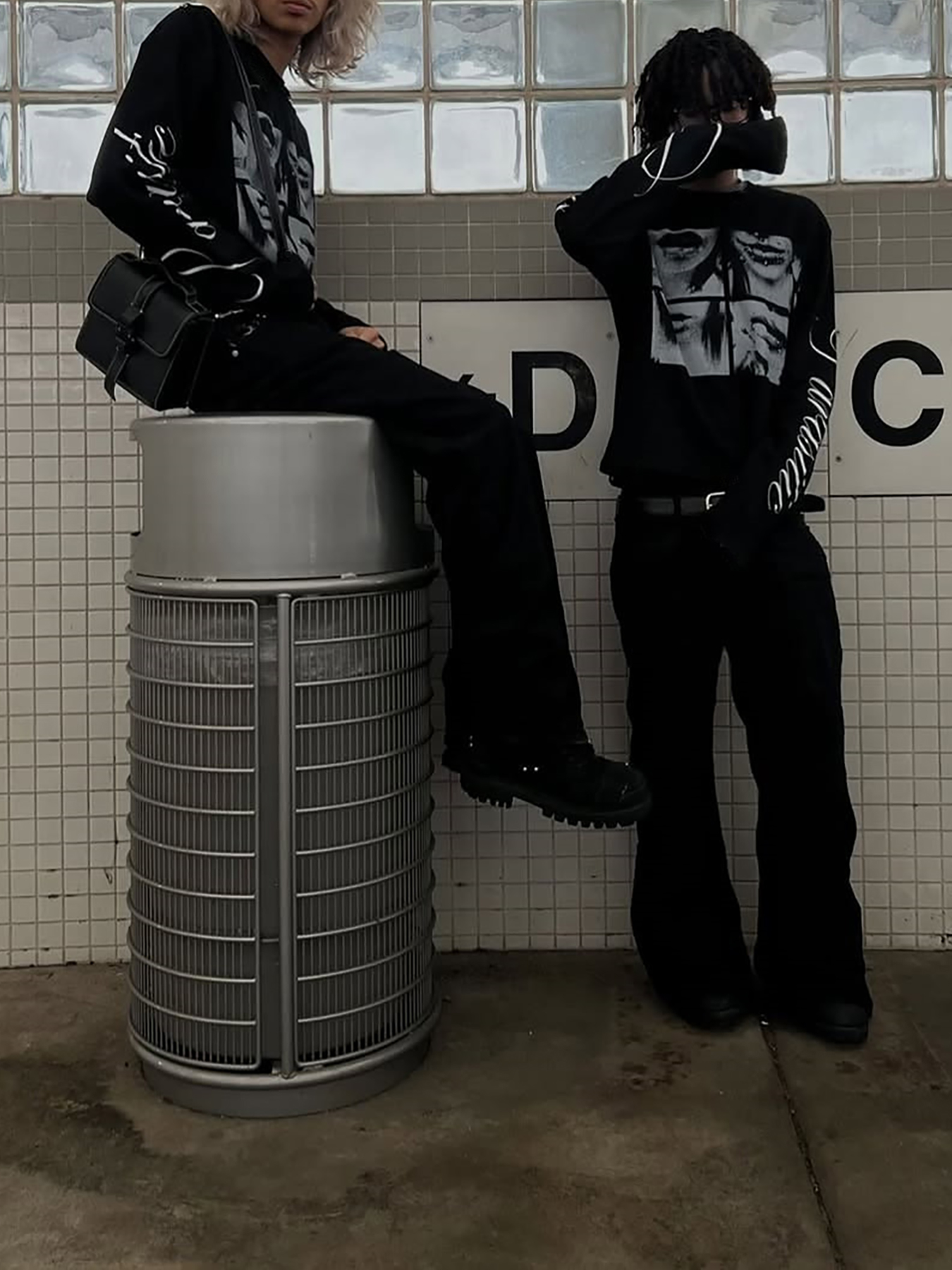 Dark style street punk unisex  – Mens Fashion Summer Bewertung und Preis