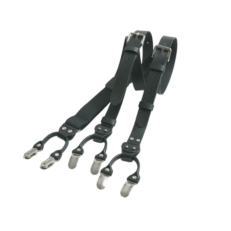 2.5Cm Leather Elasticity Men's – Suspenders Clip Men Bewertung und Preis