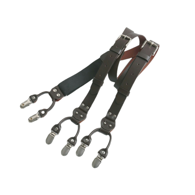 2.5Cm Leather Elasticity Men's – Suspenders Clip Men Bewertung und Preis