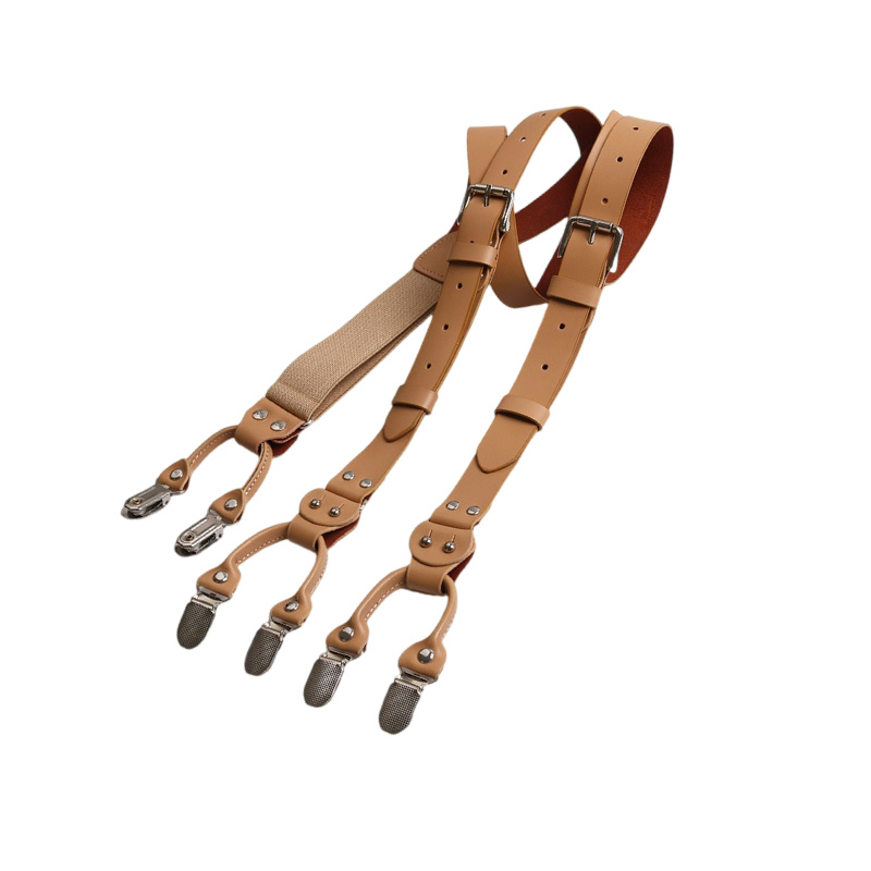2.5Cm Leather Elasticity Men's – Suspenders Clip Men Bewertung und Preis