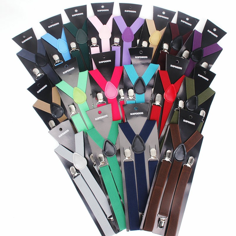 Hot Sale Elastic Leather Suspe – Suspenders Clip Men Bewertung und Preis