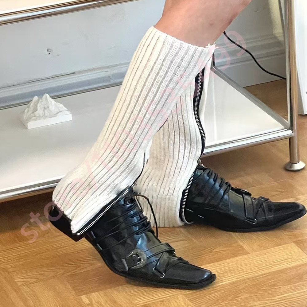 Black Pointed Toe Women's Thic – Men'S Fashion Shoes Bewertung und Preis