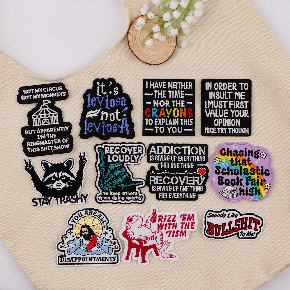 Quotes Patches On Clothes Funn – Men'S Fashion Quotes Bewertung und Preis