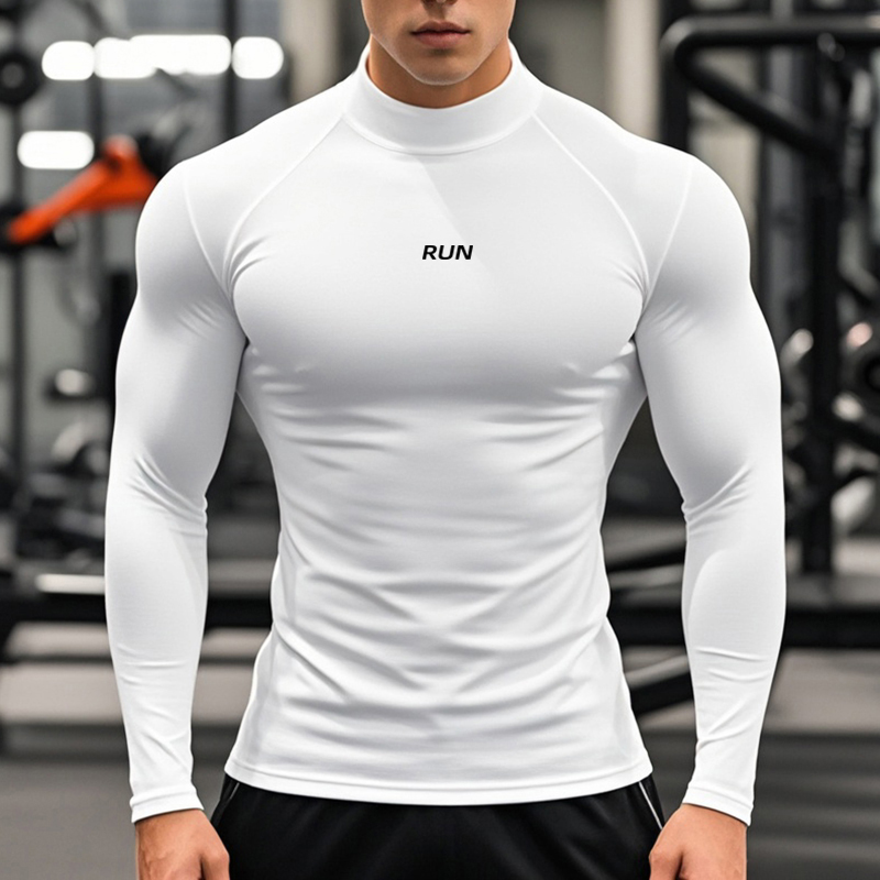 Men's Running Turtleneck Quick – Compression Shirt Workout Bewertung und Preis