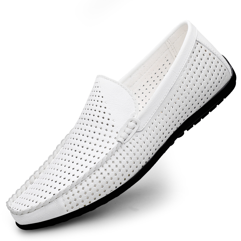 Men's Slip-On Perforated Drivi – Suede Loafers Men Bewertung und Preis