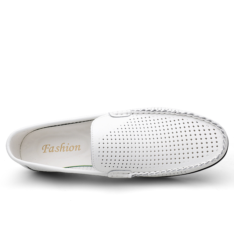 Men's Slip-On Perforated Drivi – Suede Loafers Men Bewertung und Preis
