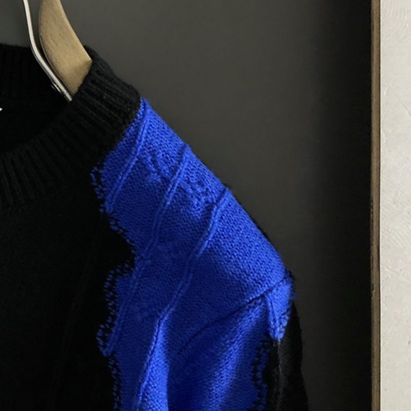 Autumn Winter Fashion Round Ne – Men'S Fashion Korea Bewertung und Preis