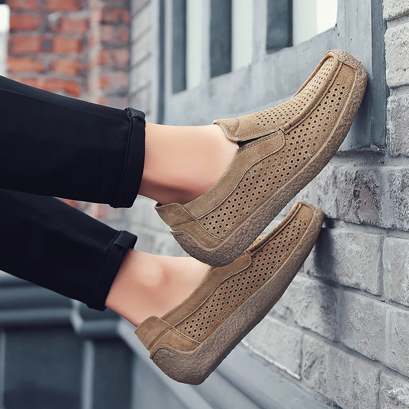 Men Loafers High-quality Slip  – Suede Loafers Men Bewertung und Preis