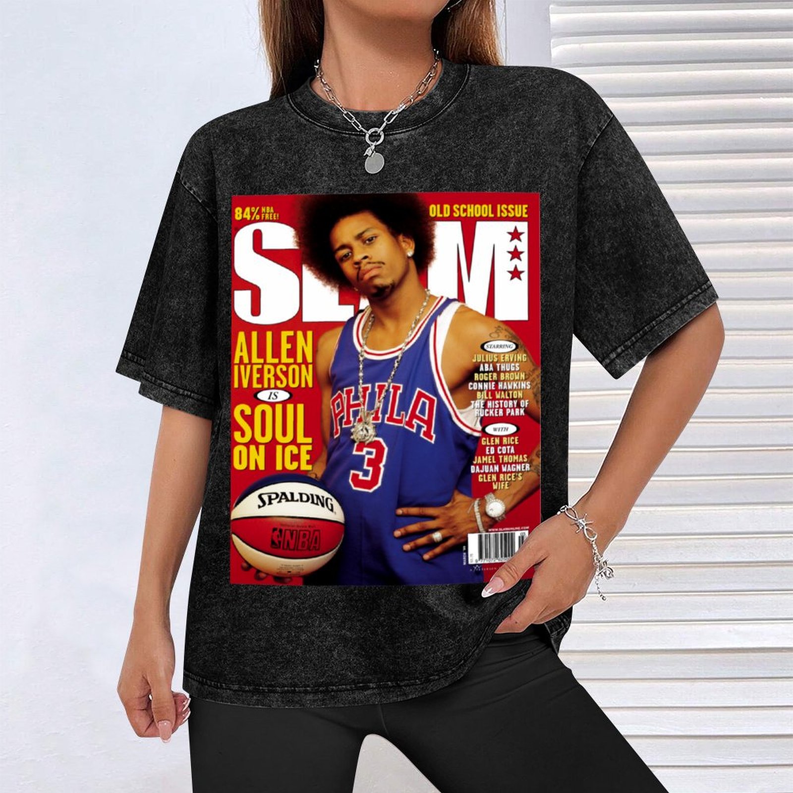 Allen-Iverson-Slam-Magazine T- – Mens Fashion Magazines Bewertung und Preis