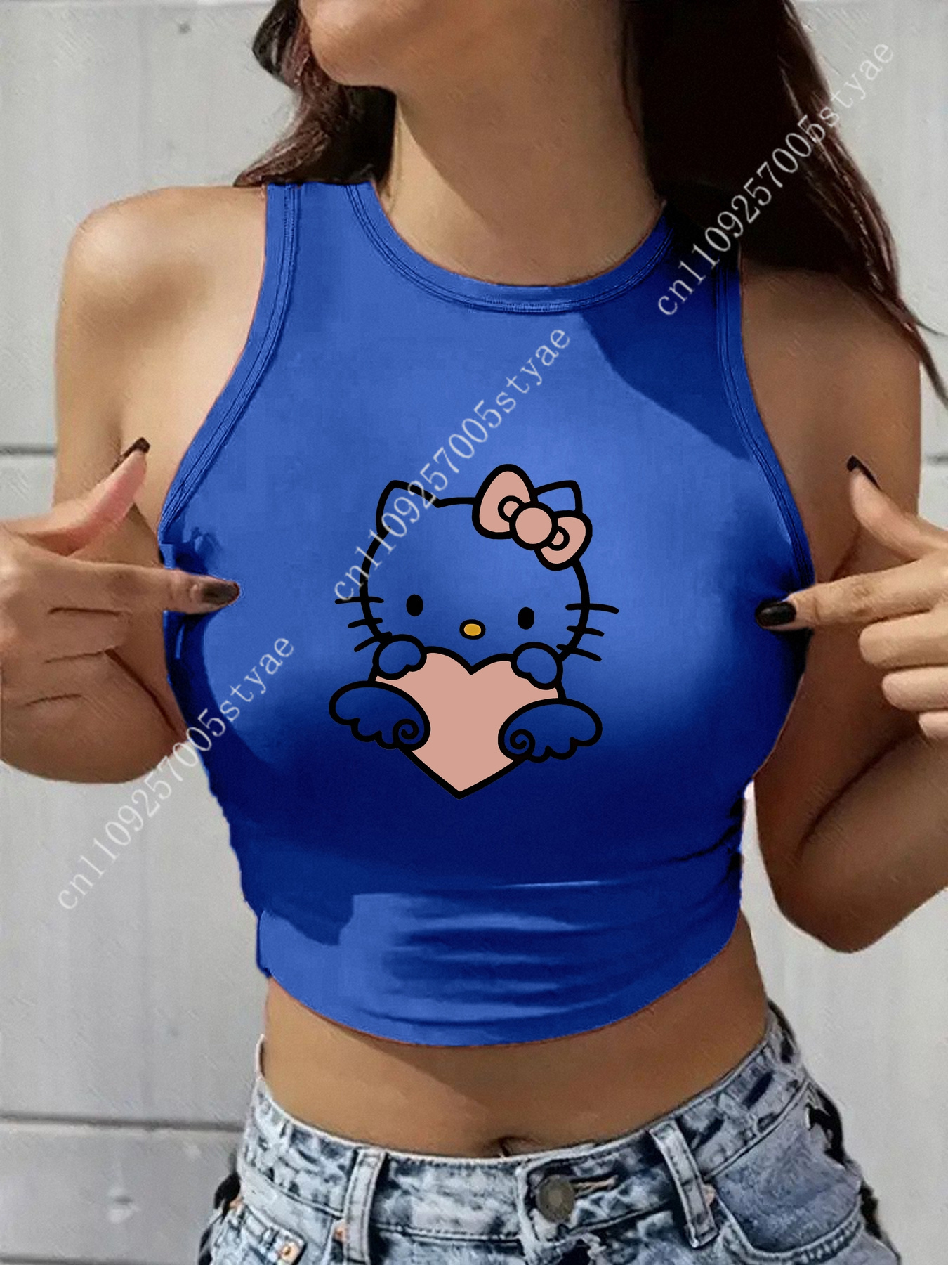 HELLO KITTY Classic Round Neck – Mens Fashion Summer Bewertung und Preis