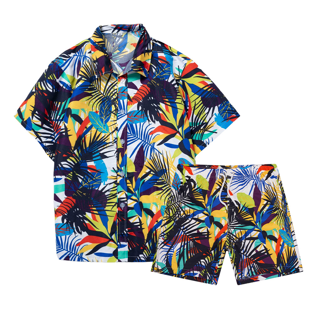 Hawaiian Coconut Tree 3D Print – Queer Men'S Fashion Bewertung und Preis