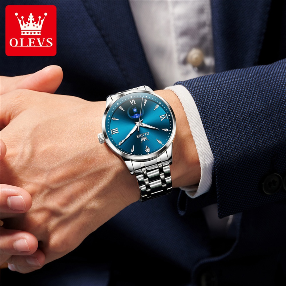 OLEVS Moon Phase men's watches – Men'S Fashion Luxury Brands Bewertung und Preis