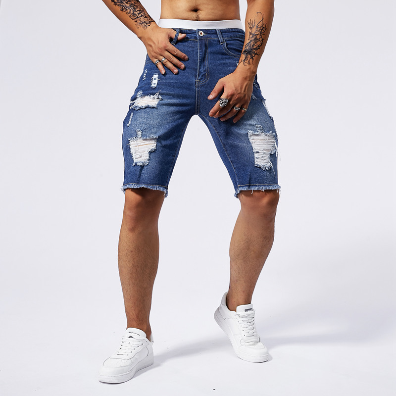 2025 Summer New Men's Ripped D – Men'S Fashion Pants 2025 Bewertung und Preis