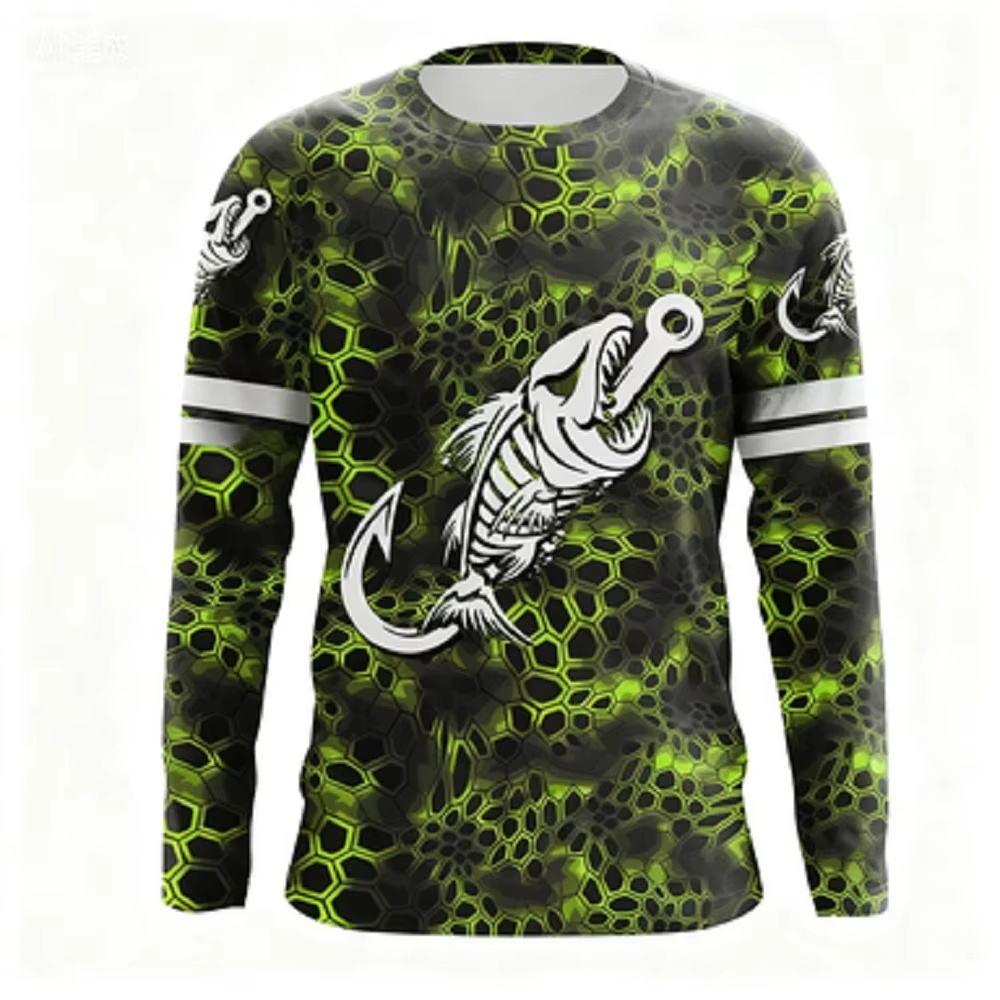Fashionable Bass Pattern Crew  – Queer Men'S Fashion Bewertung und Preis