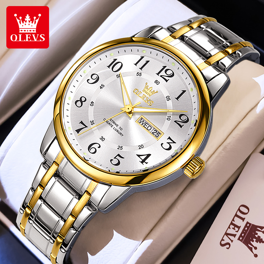 OLEVS Casual fashion men's wat – Men'S Fashion Luxury Brands Bewertung und Preis