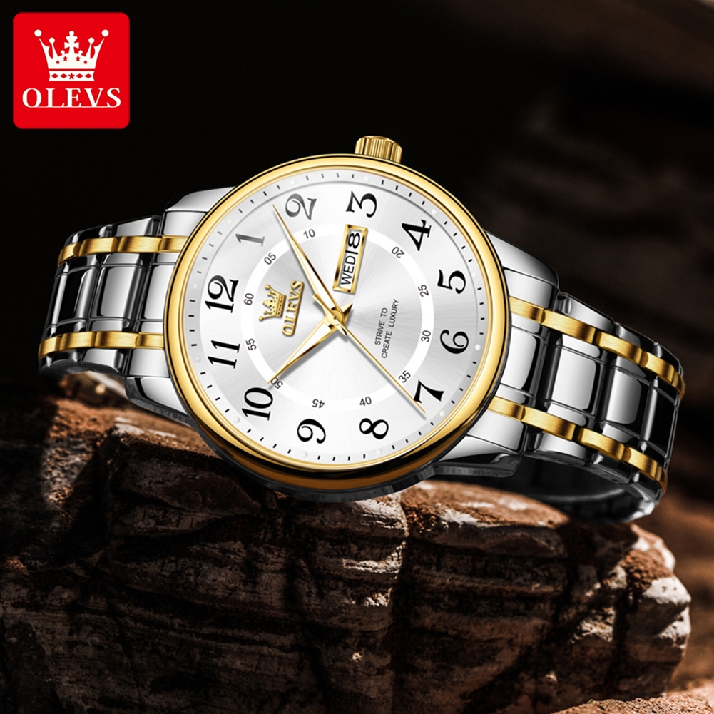 OLEVS Casual fashion men's wat – Men'S Fashion Luxury Brands Bewertung und Preis