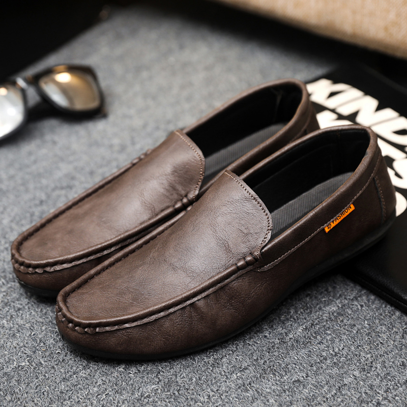 Business Casual Leather Shoes  – Suede Loafers Men Bewertung und Preis