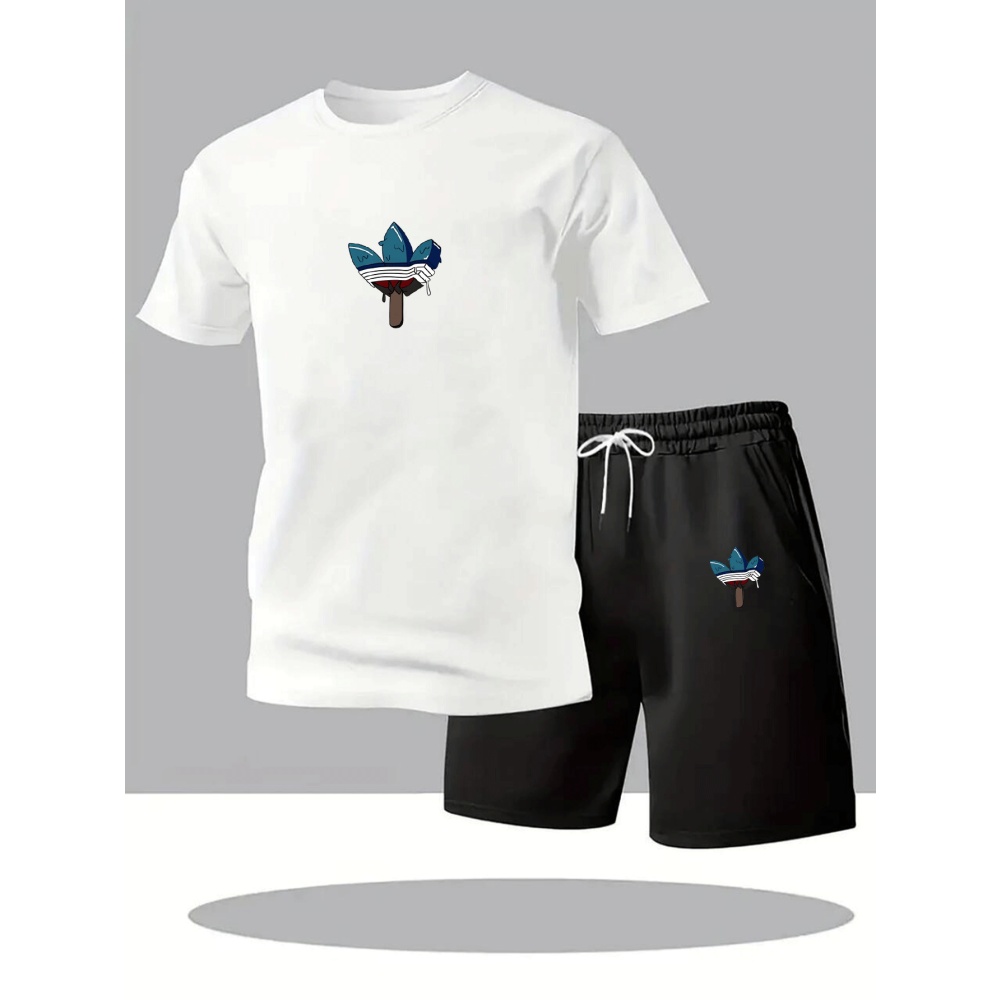 Summer Men's Sets Fashion Trac – Queer Men'S Fashion Bewertung und Preis