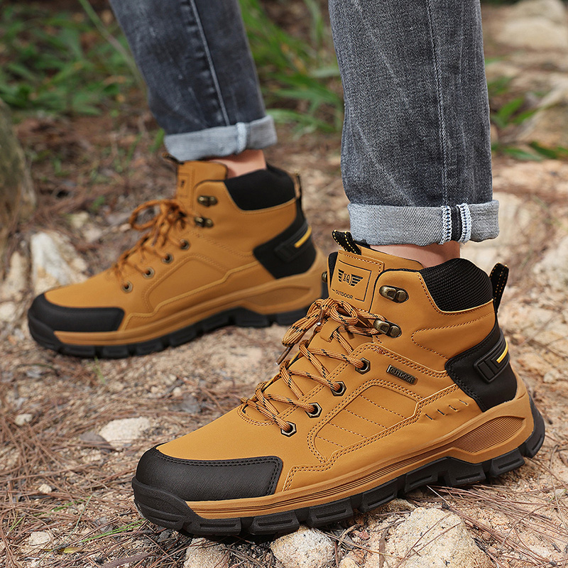 New Autumn Men's Boots Fashion – Men'S Fashion Hiking Boots Bewertung und Preis