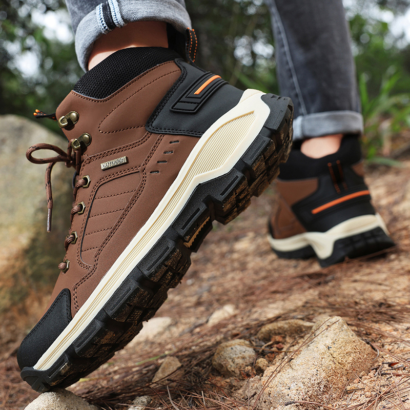 New Autumn Men's Boots Fashion – Men'S Fashion Hiking Boots Bewertung und Preis