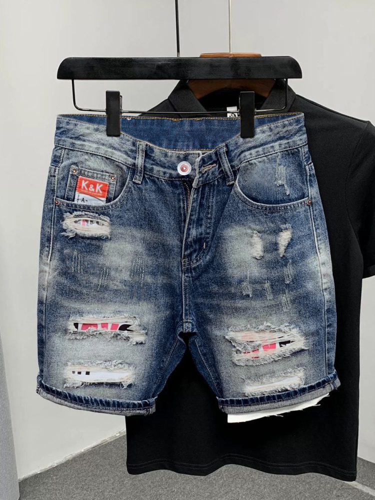 2026 Summer Ripped Straight Me – Men'S Fashion Korea Bewertung und Preis