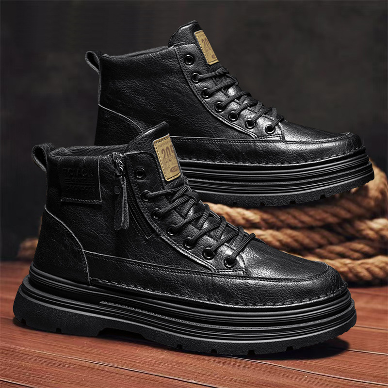 Men's high top boots new casua – Mens Fashion Winter 2025 Bewertung und Preis