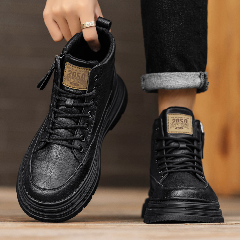 Men's high top boots new casua – Mens Fashion Winter 2025 Bewertung und Preis