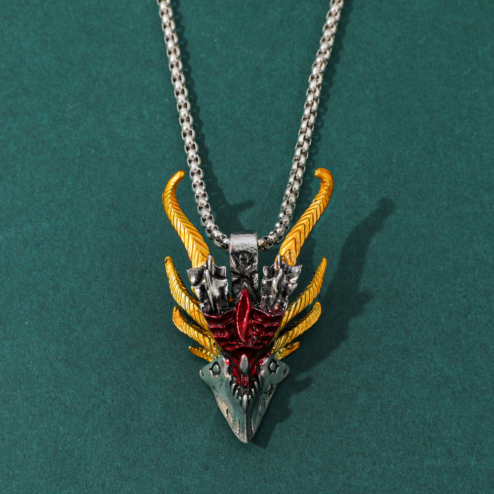 Retro Hip-Hop Evil Dragon Head – Men'S Fashion Accessories Bewertung und Preis