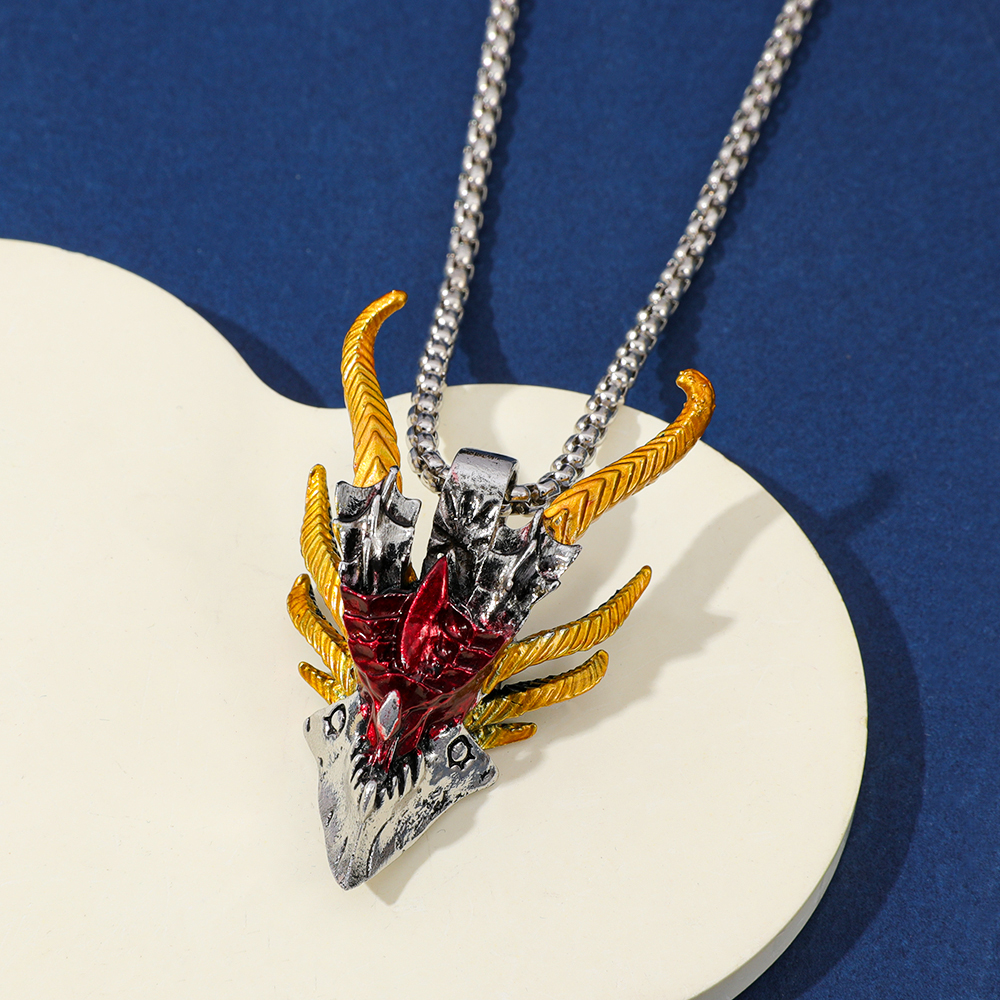 Retro Hip-Hop Evil Dragon Head – Men'S Fashion Accessories Bewertung und Preis